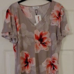 NWT Calvin Klein Spring / Summer Blouse